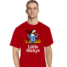 Load image into Gallery viewer, Daily_Deal_Shirts T-Shirts, Tall / Large / Red Little Nickys