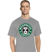Load image into Gallery viewer, Shirts T-Shirts, Tall / Large / Sports Grey Moonbucks