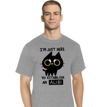 Load image into Gallery viewer, Daily_Deal_Shirts T-Shirts, Tall / Large / Sports Grey My Alibi
