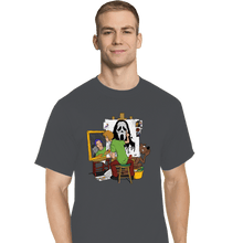 Load image into Gallery viewer, Daily_Deal_Shirts T-Shirts, Tall / Large / Charcoal Shaggy The Killer Punk