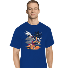 Load image into Gallery viewer, Daily_Deal_Shirts T-Shirts, Tall / Large / Royal Blue Repairs