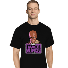 Load image into Gallery viewer, Secret_Shirts T-Shirts, Tall / Large / Black Bring Mace Windu Back
