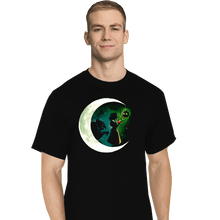 Load image into Gallery viewer, Daily_Deal_Shirts T-Shirts, Tall / Large / Black Snow Moon