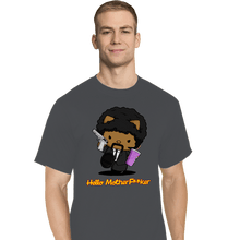 Load image into Gallery viewer, Secret_Shirts T-Shirts, Tall / Large / Charcoal Hello Motherf*cker