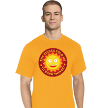 Load image into Gallery viewer, Secret_Shirts T-Shirts, Tall / Large / White Burn Things!