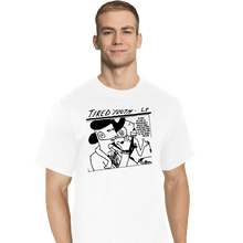 Load image into Gallery viewer, Shirts T-Shirts, Tall / Large / White Tired Youth