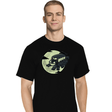 Load image into Gallery viewer, Shirts T-Shirts, Tall / Large / Black Midnight Nekobus