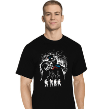 Load image into Gallery viewer, Daily_Deal_Shirts T-Shirts, Tall / Large / Black Marshmallow Ghost