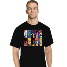 Load image into Gallery viewer, Daily_Deal_Shirts T-Shirts, Tall / Large / Black Anime OVA VS. Anime OVA
