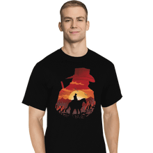 Load image into Gallery viewer, Shirts T-Shirts, Tall / Large / Black Red Sunset