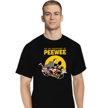 Load image into Gallery viewer, Daily_Deal_Shirts T-Shirts, Tall / Large / Black The Big Adventures of Pee Wee