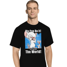 Load image into Gallery viewer, Shirts T-Shirts, Tall / Large / Black Conquer The World