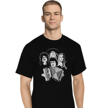 Load image into Gallery viewer, Shirts T-Shirts, Tall / Large / Black Bohemian Polka