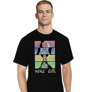 Shirts T-Shirts, Tall / Large / Black Pure Evil