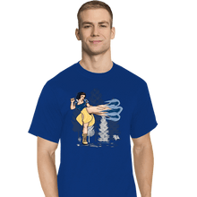 Load image into Gallery viewer, Secret_Shirts T-Shirts, Tall / Large / Royal Blue Chun White Kick