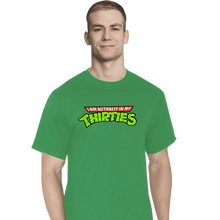 Load image into Gallery viewer, Secret_Shirts T-Shirts, Tall / Large / Sports Grey Actually In My Thirties