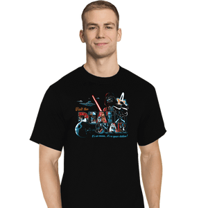 Shirts T-Shirts, Tall / Large / Black Visit The Death Star