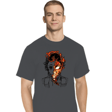 Load image into Gallery viewer, Daily_Deal_Shirts T-Shirts, Tall / Large / Charcoal Power God Of Fire
