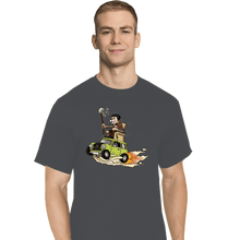 Load image into Gallery viewer, Daily_Deal_Shirts T-Shirts, Tall / Large / Charcoal Bean Fink