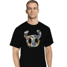 Load image into Gallery viewer, Shirts T-Shirts, Tall / Large / Black Hollow Crew
