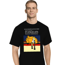 Load image into Gallery viewer, Daily_Deal_Shirts T-Shirts, Tall / Large / Black End Of Neon Genesis Garfieldgelion
