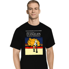 Load image into Gallery viewer, Daily_Deal_Shirts T-Shirts, Tall / Large / Black End Of Neon Genesis Garfieldgelion