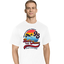 Load image into Gallery viewer, Shirts T-Shirts, Tall / Large / White Retro Let&#39;s Jam
