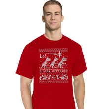 Load image into Gallery viewer, Secret_Shirts T-Shirts, Tall / Large / Red We Three Kings