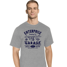 Load image into Gallery viewer, Daily_Deal_Shirts T-Shirts, Tall / Large / Sports Grey Enterprise Garage