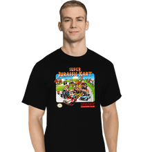 Load image into Gallery viewer, Daily_Deal_Shirts T-Shirts, Tall / Large / Black SuperJurassic Kart