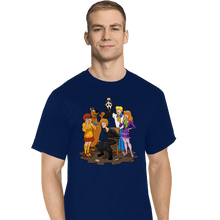 Load image into Gallery viewer, Secret_Shirts T-Shirts, Tall / Large / Navy Scooby Suprise