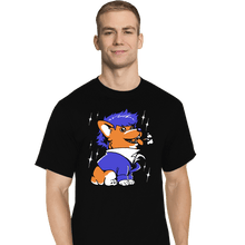 Load image into Gallery viewer, Daily_Deal_Shirts T-Shirts, Tall / Large / Black Space Corgiboy