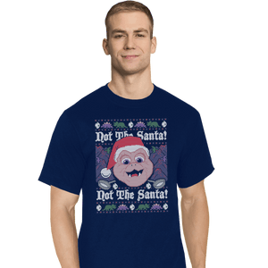 Shirts T-Shirts, Tall / Large / Navy Not The Santa!
