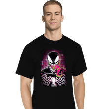 Load image into Gallery viewer, Secret_Shirts T-Shirts, Tall / Large / Black Venom Glitch