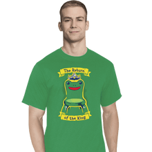 Load image into Gallery viewer, Daily_Deal_Shirts T-Shirts, Tall / Large / Sports Grey Froggy Chair Returns