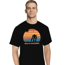 Load image into Gallery viewer, Shirts T-Shirts, Tall / Large / Black Robot Feels