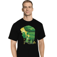 Load image into Gallery viewer, Shirts T-Shirts, Tall / Large / Black Hyrule Hero