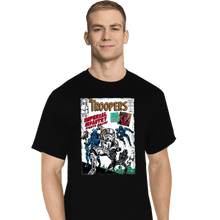 Load image into Gallery viewer, Daily_Deal_Shirts T-Shirts, Tall / Large / Black The Troopers