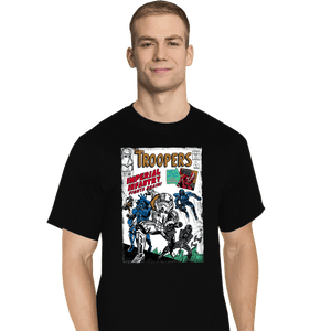 Daily_Deal_Shirts T-Shirts, Tall / Large / Black The Troopers