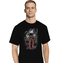 Load image into Gallery viewer, Shirts T-Shirts, Tall / Large / Black Erasure Hero