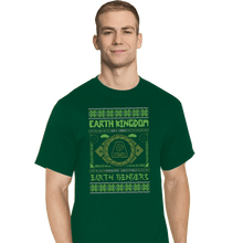 Load image into Gallery viewer, Shirts T-Shirts, Tall / Large / Charcoal Earth Kingdom Ugly Sweater