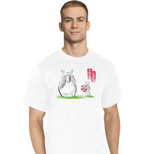 Load image into Gallery viewer, Shirts T-Shirts, Tall / Large / White Anime Ink