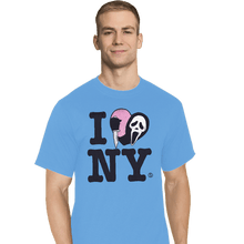Load image into Gallery viewer, Daily_Deal_Shirts T-Shirts, Tall / Large / Royal Blue Ghostface Loves NY