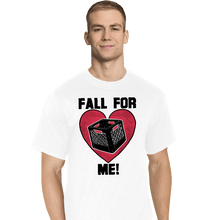 Load image into Gallery viewer, Daily_Deal_Shirts T-Shirts, Tall / Large / White Fall For Me