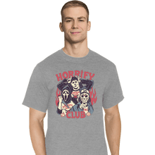 Load image into Gallery viewer, Daily_Deal_Shirts T-Shirts, Tall / Large / Sports Grey Horrify Club