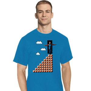 Shirts T-Shirts, Tall / Large / Royal Blue True Mario Show