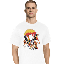 Load image into Gallery viewer, Daily_Deal_Shirts T-Shirts, Tall / Large / White Retro Space Cowboy