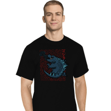 Load image into Gallery viewer, Shirts T-Shirts, Tall / Large / Black Tiny Kaiju
