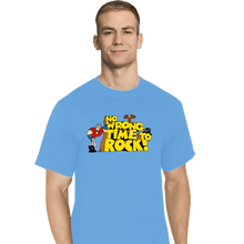 Load image into Gallery viewer, Daily_Deal_Shirts T-Shirts, Tall / Large / Royal Blue No Wrong Time To Rock!