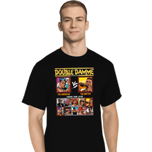 Load image into Gallery viewer, Shirts T-Shirts, Tall / Large / Black Double Damme